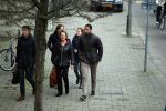 Amsterdam 22 januari 2014
Rechtzaak Badr Hari bij rechtbank in Amsterdam. Veel pers wacht Badr en zijn advocaat Bernadette Ficq