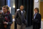 Amsterdam 22 januari 2014
Rechtzaak Badr Hari bij rechtbank in Amsterdam. Veel pers wacht Badr en zijn advocaat Bernadette Ficq