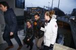 Amsterdam 22 januari 2014
Rechtzaak Badr Hari bij rechtbank in Amsterdam. Veel pers wacht Badr en zijn advocaat Bernadette Ficq