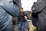 Amsterdam 23 januari 2014
Tweede dag van de rechtzaak van Badr Hari. Er is weer veel pers aanwezig.