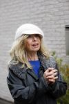 Aalsmeer 17 januari 2014
Bonnie st Claire met haar hondjes bij haar huis.