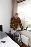 Hoofddorp 17 januari 2014
Binnen kijken in het huis van Bram Biesterveld ( Pommetje Horlepiep)