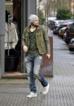 Amsterdam 13 januari 2014
Daley Blind met een vriend op de cornelis schuytstraat.