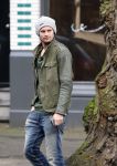 Amsterdam 13 januari 2014
Daley Blind met een vriend op de cornelis schuytstraat.