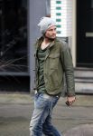 Amsterdam 13 januari 2014
Daley Blind met een vriend op de cornelis schuytstraat.