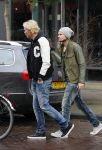 Amsterdam 13 januari 2014
Daley Blind met een vriend op de cornelis schuytstraat.