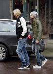 Amsterdam 13 januari 2014
Daley Blind met een vriend op de cornelis schuytstraat.