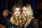 Amsterdam 22 januari 2014
Doutzen Kroes met haar zus Renske bij modeshow Bjorn Borg.