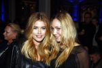 Amsterdam 22 januari 2014
Doutzen Kroes met haar zus Renske bij modeshow Bjorn Borg.