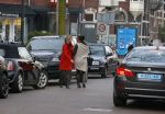 Amsterdam 22 januari 2014
Gigi Ravelli stapt na afspraak met vriendin in een taxi.