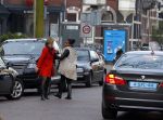 Amsterdam 22 januari 2014
Gigi Ravelli stapt na afspraak met vriendin in een taxi.