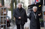 Amsterdam 13 januari 2013
Joop v Zijl met zijn vrouw op de cornelis schuytstraat.