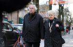 Amsterdam 13 januari 2013
Joop v Zijl met zijn vrouw op de cornelis schuytstraat.