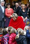 Haarlem 9 januari 2013
Koningin Maxima op bezoek bij de wilgenhoek school in haarlem.
Elk kind een instrument.