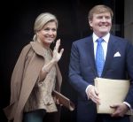 Amsterdam 14 januari 2014
Nieuwjarsreceptie Koning Willem Alexander en Koningin Maxima op het paleis op de dam.
