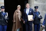 Amsterdam 14 januari 2014
Nieuwjarsreceptie Koning Willem Alexander en Koningin Maxima op het paleis op de dam.