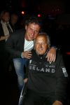 Uitgeest 20 januari 2014
Nieuwjaarsreceptie Henk Geels in Bob's saloon. Koos Alberts met Pierre v Dam