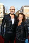 Haarlem 12 januari 2014
Premiere liefde half om half in schouwburg van Haarlem. Maik de Boer met zus
