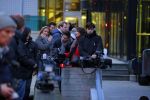 Amsterdam 22 januari 2014
Rechtzaak Badr Hari bij rechtbank in Amsterdam. Veel pers wacht Badr en zijn advocaat Bernadette Ficq