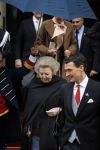 Amsterdam 15 januari 2014
Nieuwjaarsreceptie Koning Willem Alexander en Koningin Maxima in het paleis op de dam. Prinses Beatrix