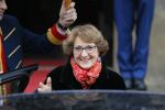 Amsterdam 15 januari 2014
Nieuwjaarsreceptie Koning Willem Alexander en Koningin Maxima in het paleis op de dam. Prinses Margriet