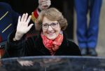 Amsterdam 15 januari 2014
Nieuwjaarsreceptie Koning Willem Alexander en Koningin Maxima in het paleis op de dam. Prinses Margriet
