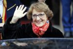 Amsterdam 15 januari 2014
Nieuwjaarsreceptie Koning Willem Alexander en Koningin Maxima in het paleis op de dam. Prinses Margriet