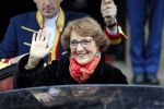 Amsterdam 15 januari 2014
Nieuwjaarsreceptie Koning Willem Alexander en Koningin Maxima in het paleis op de dam. Prinses Margriet