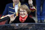 Amsterdam 15 januari 2014
Nieuwjaarsreceptie Koning Willem Alexander en Koningin Maxima in het paleis op de dam. Prinses Margriet