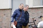 Amsterdam 10 januari 2014
Raoul Heertje met een kennis.