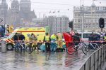 Amsterdam 20 januari 204
Reanimatie door ambulancepersoneel in Amsterdam.