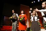 Haarlem 12 januari 2013
Premiere Liefde Half om Halfï¿½
metHenriï¿½tte Tol, Rick Engelkes, Kees Boot, Lone van Roosendaal, Camilla Siegertz en Jelle de Jong in de schouwburg van Haarlem.
