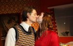 Haarlem 12 januari 2014
Rick Engelkes met zijn dochter bij premiere liefde half om half in schouwburg Haarlem