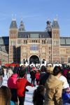 Amsterdam 12 januari 2014
Schaatsbaan op het museumplein.