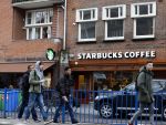 Amsterdam 9 januari 2013
Starbucks coffee op de beethovenstraat.