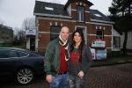 Apeldoorn 19 januari 2015
Melisa v d Meyde en Andy in haar salon en bij hun nieuwe huis. Melisa heeft voortaan de sizero van tamara Elbaz.