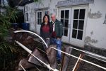 Apeldoorn 19 januari 2015
Melisa v d Meyde en Andy in haar salon en bij hun nieuwe huis. Melisa heeft voortaan de sizero van tamara Elbaz.