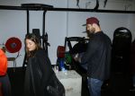 Amsterdam 21 januari 2015
Opening sportschool van Arie Boomsma genaamd Vondelgym. Arie met zijn nieuwe vriendin Romy Houwer