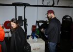 Amsterdam 21 januari 2015
Opening sportschool van Arie Boomsma genaamd Vondelgym. Arie met zijn nieuwe vriendin Romy Houwer