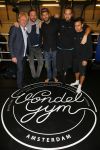Amsterdam 21 januari 2015
Opening sportschool van Arie Boomsma genaamd Vondelgym. Arie met zijn compagnons
