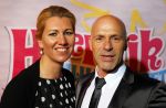 Breda 1 februari 2015
Premiere Heerlijk duurt het langst in het chasse theater.
Arnoud Pleket met vrouw