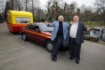 Alphen aan de Rijn 22 januari 2015
Presentatie nieuwe bassie en adriaan film.
Aad van Toor (Adriaan), Fedor Rossem (Boef Linke Leo), Job Bovelander (Koen), Janouk Kelderman (Keet!), Peter Sterk (Boef 1001) en Bas van Toor (Bassie) in Avifauna