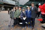 Amsterdam 8 februari 2015
Premiere Paddington in Pathe Arena met stemmencast Beau v Erven Dorens en Lange Frans.
Beau met zijn vrouw Selly en hun kinderen