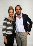 Amsterdam 28 januari 2015
Modeshow Danie Bles in het stedelijk museum.
Chantal janzen en Marco Geeratz