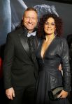 Amsterdam 11 februari 2015
Premiere fifty shades of grey in tuschinski.
Chimene v Oosterhout met vriend Willem Jacquet