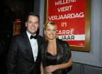 Amsterdam 2 februari 2015
Willeke Alberti viert haar 60 jarig artiesten jubileum in Carre en haar 70e verjaardag.
Dennis Alberti met vrouw