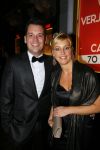 Amsterdam 2 februari 2015
Willeke Alberti viert haar 60 jarig artiesten jubileum in Carre en haar 70e verjaardag.
Dennis Alberti met vrouw