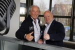 Hilversum 20 januari 2015
De deurzakkers op bezoek bij Erik de Zwart (radio Veronica) omdat ze 40 jaar geleden binnen kwamen in de top 40