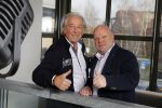 Hilversum 20 januari 2015
De deurzakkers op bezoek bij Erik de Zwart (radio Veronica) omdat ze 40 jaar geleden binnen kwamen in de top 40