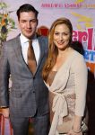 Breda 1 februari 2015
Premiere Heerlijk duurt het langst in het chasse theater.
Fabienne de Vries met vriend